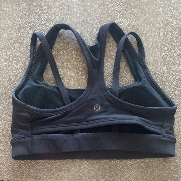 Lululemon Strappy Sports Bra - Black - Picture 2 of 2